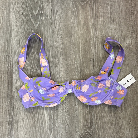 PacSun Other - NWT PacSun Eco Floral Penny Balconette Bikini Top